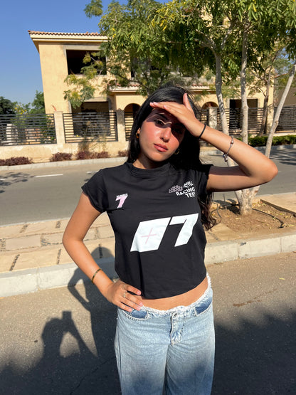 Racing baby tee
