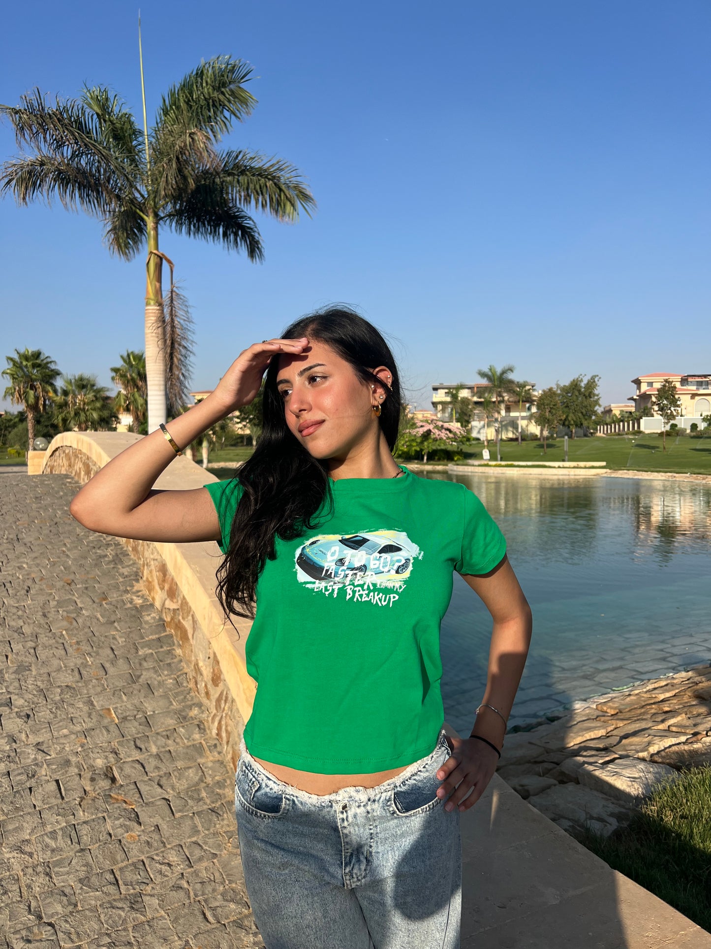Breakup baby tee