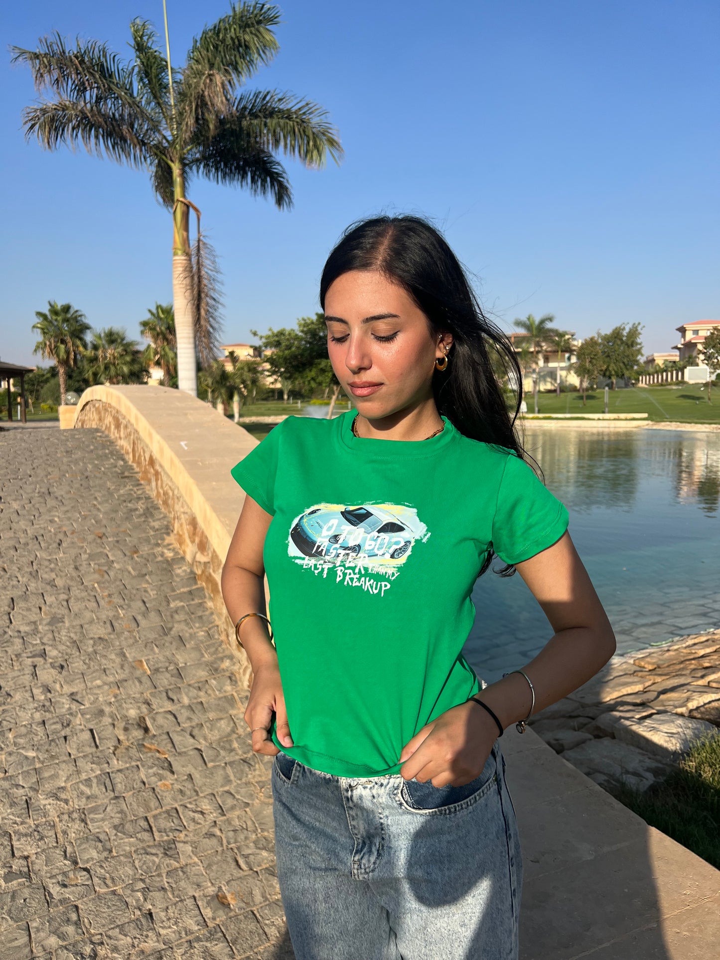 Breakup baby tee