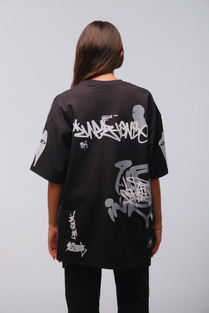 THE BLACK MAYHEM TEE